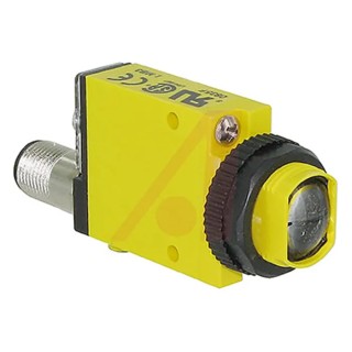 Banner Convergent Photoelectric Sensor Block Style 16 mm Detection Range NPN/PNP Output IP67