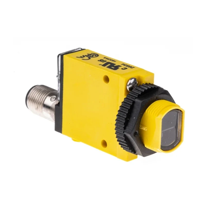 Banner Diffuse Photoelectric Sensor Block Sensor NPN/PNP 380 mm Detection Range IP67 