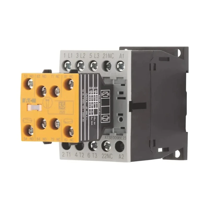 Eaton DILMS Contactor 24V DC Coil, 3-Pole, 9 A, 4 kW, 400V AC 191722 DILMS9-R23(24VDC)