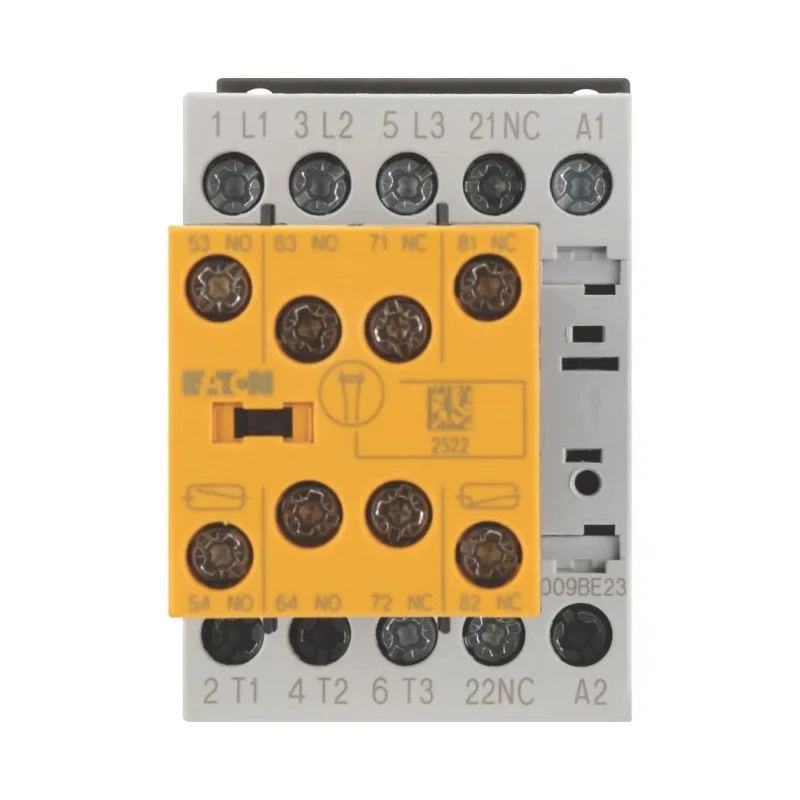 Eaton DILMS Contactor 24V DC Coil, 3-Pole, 9 A, 4 kW, 400V AC 191722 DILMS9-R23(24VDC)