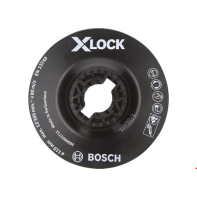Bosch X-Lock Backing Pad for Use with Coated Abrasives on Angle Grinders 2608601711