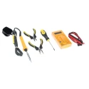 Antex Electronics 25W Electric Soldering Iron Kit with Mini Pliers, Digital Multimeter, Hex Allen Keys KC8JSZA