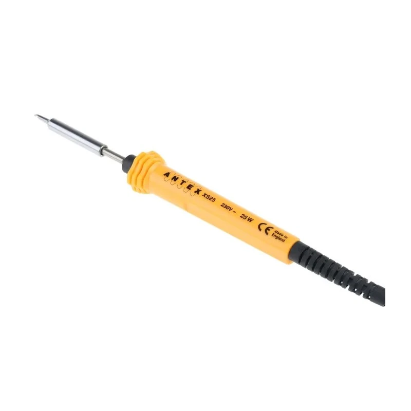 Antex Electronics 25W Electric Soldering Iron Kit with Mini Pliers, Digital Multimeter, Hex Allen Keys KC8JSZA