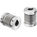 Kubler 25 mm OD Coupler, Flexible Coupling, Maximum Speed 10000 RPM, Torque Rating 200 Ncm 8.0000.15FS.1012
