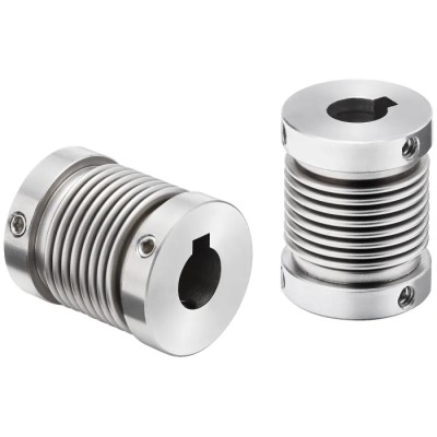 Kubler 25 mm OD Coupler, Flexible Coupling, Maximum Speed 10000 RPM, Torque Rating 200 Ncm 8.0000.15FS.1012