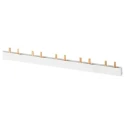 Siemens Copper SENTRON 2 Phase Pin Busbar 10 mm² 63A Current Rating Grey Insulation 5ST3735-1