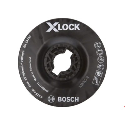 Bosch Backing Pad X-Lock for Coated Abrasives On Angle Grinders 2608601712