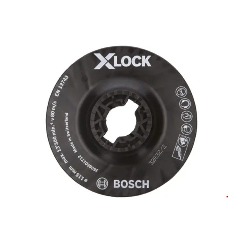 Bosch Backing Pad X-Lock for Coated Abrasives On Angle Grinders 2608601712