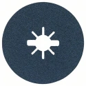 Bosch X Lock Zirconia Aluminium Abrasive Disc 125 mm P80 Grit 50 Per Pack 2608619162