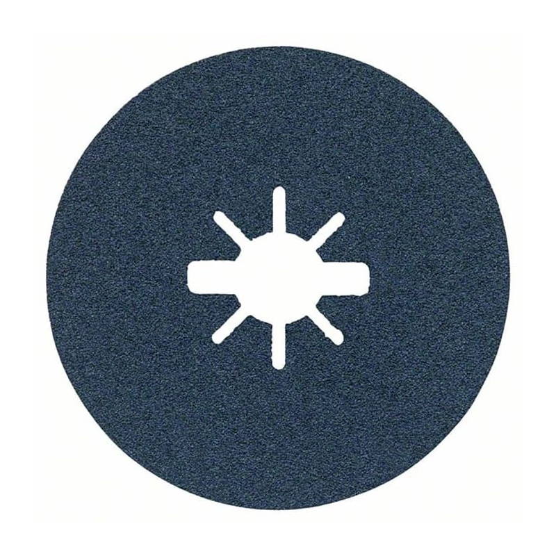 Bosch X Lock Zirconia Aluminium Abrasive Disc 125 mm P80 Grit 50 Per Pack 2608619162