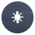 Bosch Zirconia Aluminium Abrasive Disc 125 mm P120 Grit, Blue, X Lock Series 2608619164