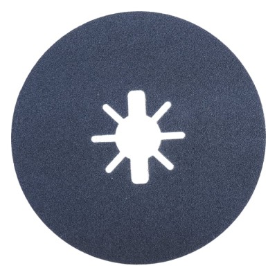 Bosch Zirconia Aluminium Abrasive Disc 125 mm P120 Grit, Blue, X Lock Series 2608619164