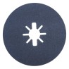 Bosch Zirconia Aluminium Abrasive Disc 125 mm P120 Grit, Blue, X Lock Series 2608619164