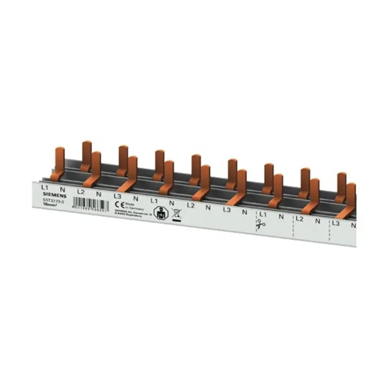 Siemens Copper SENTRON 3 Phase Busbar 230 V 17.6 mm Pitch 5ST3773-0