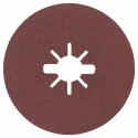 Bosch X Lock Aluminium Oxide Abrasive Disc 115 mm P120 Grit 50 2608619170