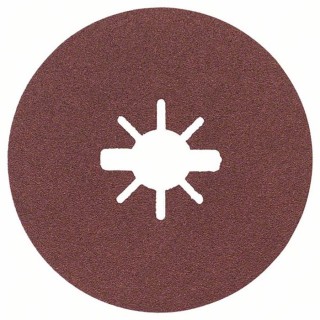 Bosch X Lock Aluminium Oxide Abrasive Disc 115 mm P120 Grit 50 2608619170