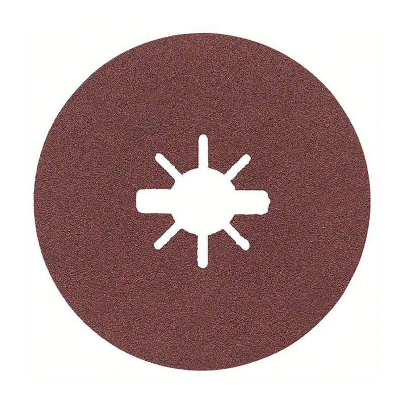 Bosch X Lock Aluminium Oxide Abrasive Disc 115 mm P120 Grit 50 2608619170
