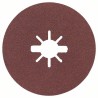Bosch X Lock Aluminium Oxide Abrasive Disc 115 mm P120 Grit 50 2608619170