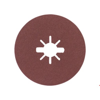 Bosch X Lock Aluminium Oxide Abrasive Disc 125 mm P100 Grit 50 2608619175