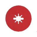 Bosch X Lock Ceramic Abrasive Disc, 115 mm Diameter, 120 Grit, Pack of 50, Model 2608619182