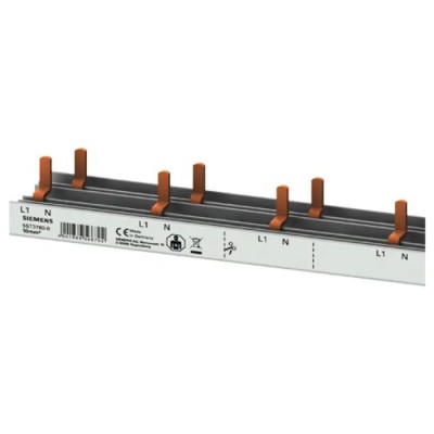 Siemens Copper SENTRON Busbar 1 Phase 230 V 63A 24 Modules 5ST3780-0