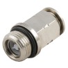 RS PRO Industrial Pneumatic Non Return Valve Tube Inlet, Male Threaded Outlet, 8 bar Pressure, Brass Body 187-5691