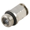 RS PRO Pneumatic Non Return Valve, Brass, 8 bar Maximum Operating Pressure, Tube Inlet, Male Threaded Outlet, Model 187-5695