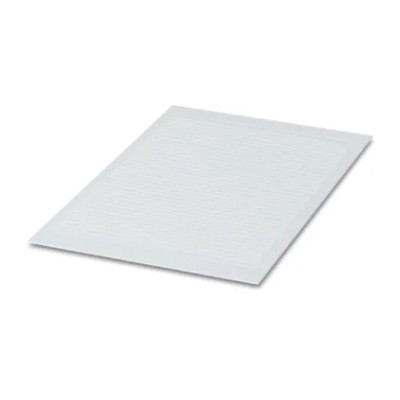 Phoenix Contact Transparent Polyester Panel Marker Sheet 297 mm Length 210 mm Width 0806699