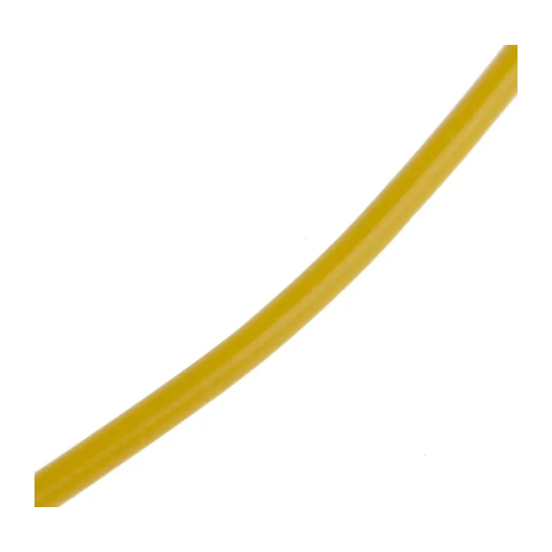 RS PRO Yellow 0.26 mm² Hook Up Wire, 23 AWG, 3/0.07 mm Stranded Copper Conductor, 100 m Length, Polyvinyl Chloride 860-6710