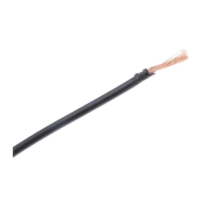 RS PRO Black 0.26 mm² Hook Up Wire, 23 AWG, 3/0.07 mm Strands, 100 m Length, Polyvinyl Chloride Jacket 860-6713
