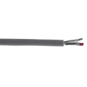 RS PRO Data Cable 1 Pairs 2 Cores 0.35 mm² 100 m Grey Sheath Polyvinyl Chloride 860-6704