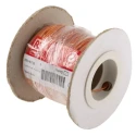 RS PRO Orange 0.26 mm² Hook Up Wire 23 AWG 3/0.07 mm Core Strands 100 m Polyvinyl Chloride 860-6716