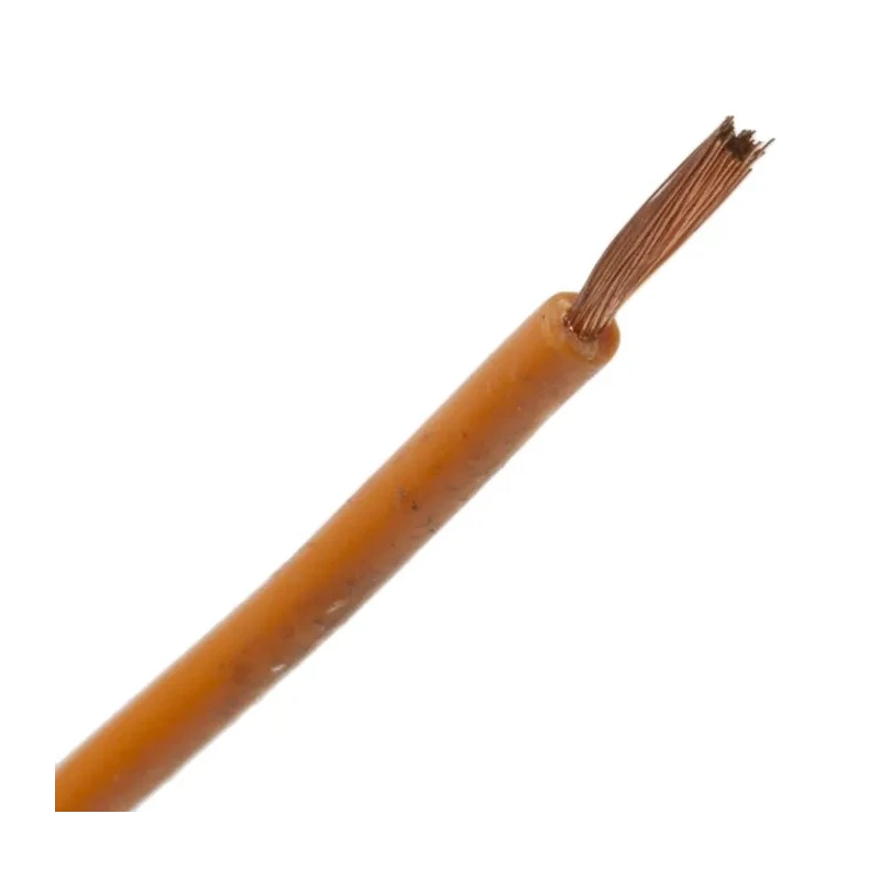 RS PRO Orange 0.26 mm² Hook Up Wire 23 AWG 3/0.07 mm Core Strands 100 m Polyvinyl Chloride 860-6716