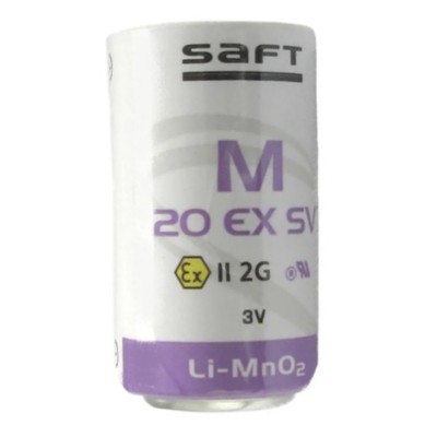 Saft 3 V Lithium Manganese Dioxide D Battery M20 EX SV