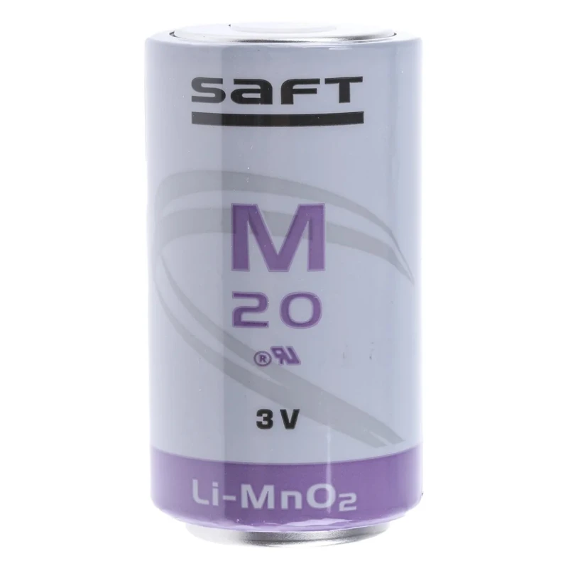 Saft 3 V Lithium Manganese Dioxide D Battery M20