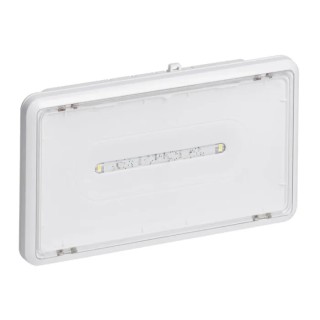 Legrand LED Emergency Lighting Bulkhead 0.5 W, SATI Series, IP43, 225x125x45 mm 062550