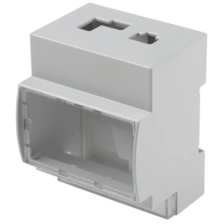 Italtronic Transparent Arduino Case Modulbox Body Polycarbonate 90.5mm Length 25.0406000.YUN