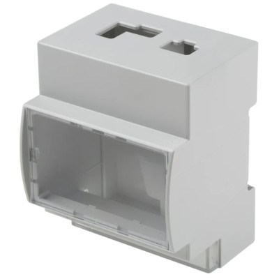 Italtronic Transparent Arduino Case Modulbox Body Polycarbonate 90.5mm Length 25.0406000.YUN