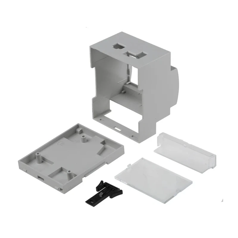 Italtronic Transparent Arduino Case Modulbox Body Polycarbonate 90.5mm Length 25.0406000.YUN