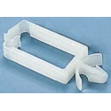 HellermannTyton Natural Polyamide 66 Cable Clip Push-in Fixing 10.5 mm Max. Bundle Diameter 15 mm 151-75109 WPC10-PA66-NA
