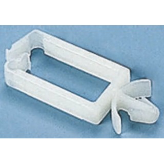 HellermannTyton Natural Polyamide 66 Cable Clip Push-in Fixing 10.5 mm Max. Bundle Diameter 15 mm 151-75109 WPC10-PA66-NA