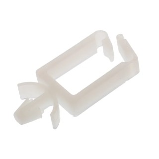 HellermannTyton Natural Polyamide 66 Cable Clip Push-in Fixing Method 15 mm Bundle Diameter 15 x 151-75300 WPC15-PA66-NA