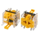 EAO Contact Block, 500V, 1 NO/1 NC, 6A Current Rating 704.905.5