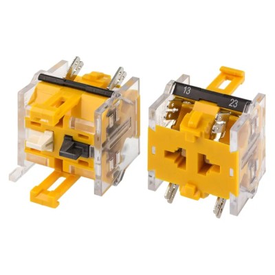 EAO Contact Block, 500V, 1 NO/1 NC, 6A Current Rating 704.905.5
