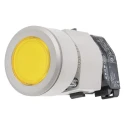 EAO 04 Series Yellow Momentary Flush Mount Push Button Head, 30.5 mm Cutout, 35 mm Diameter, IP65 704.032.418