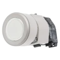 EAO 04 Series Clear Momentary Push Button Head, 30.5 mm Cutout Diameter, 35 mm Bezel Diameter, IP65 Rated 704.032.718