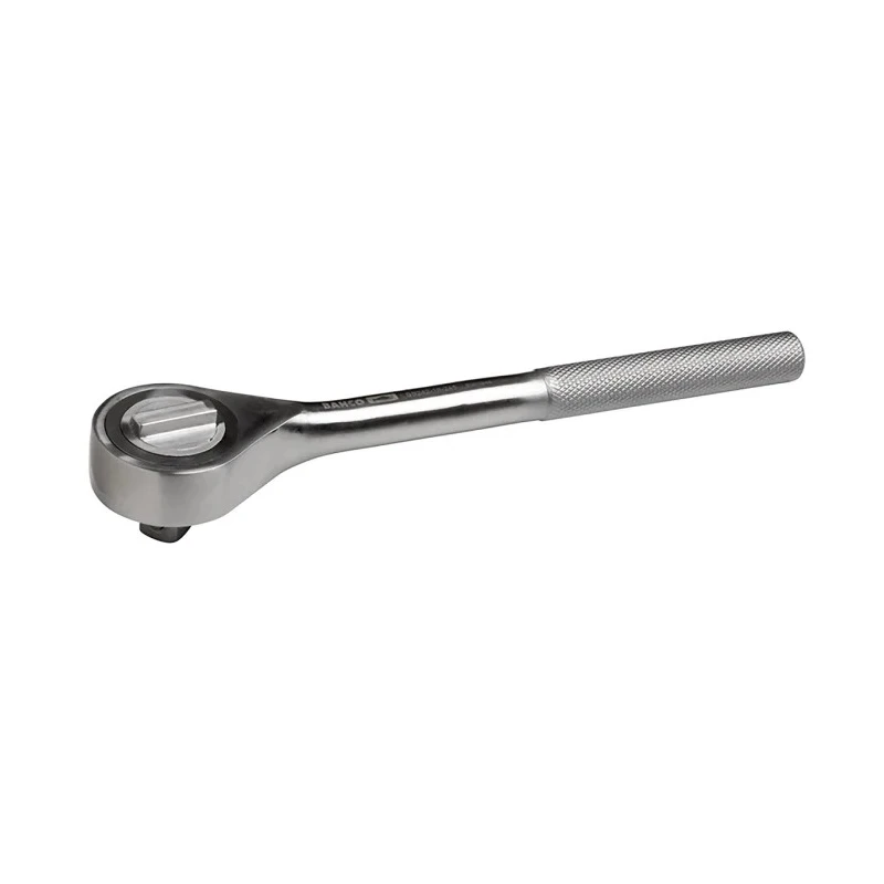 Bahco Stainless Steel 6.35 mm Square Drive Reversible Ratchet Spanner, 200mm Overall SS242