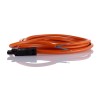 Rittal Adapter Connection Cable for Use with LED System Light, 3 m Length, 100-240V AC, Model 2500400