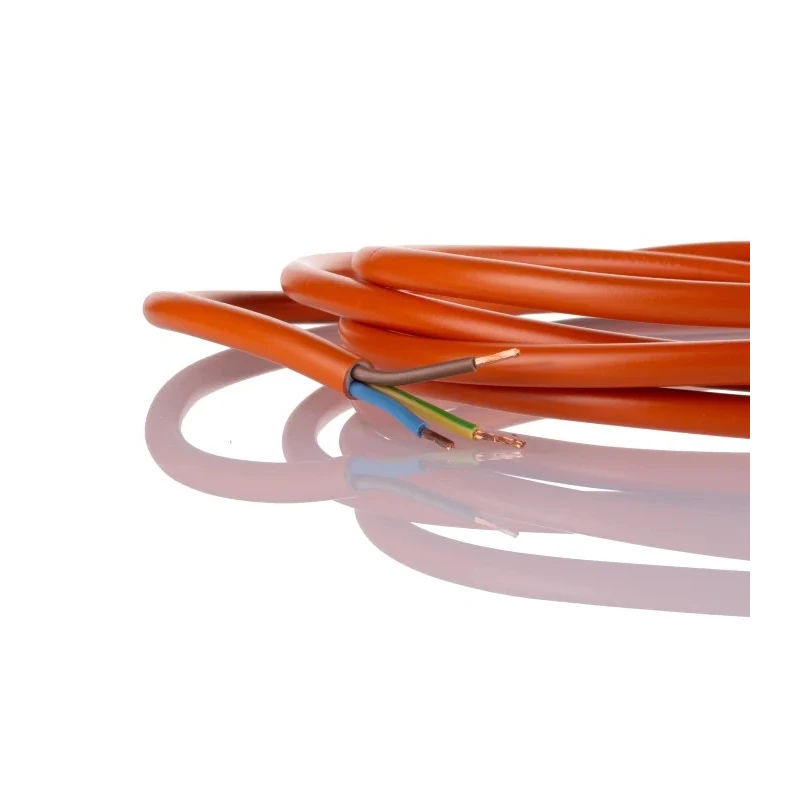 Rittal Adapter Connection Cable for Use with LED System Light, 3 m Length, 100-240V AC, Model 2500400