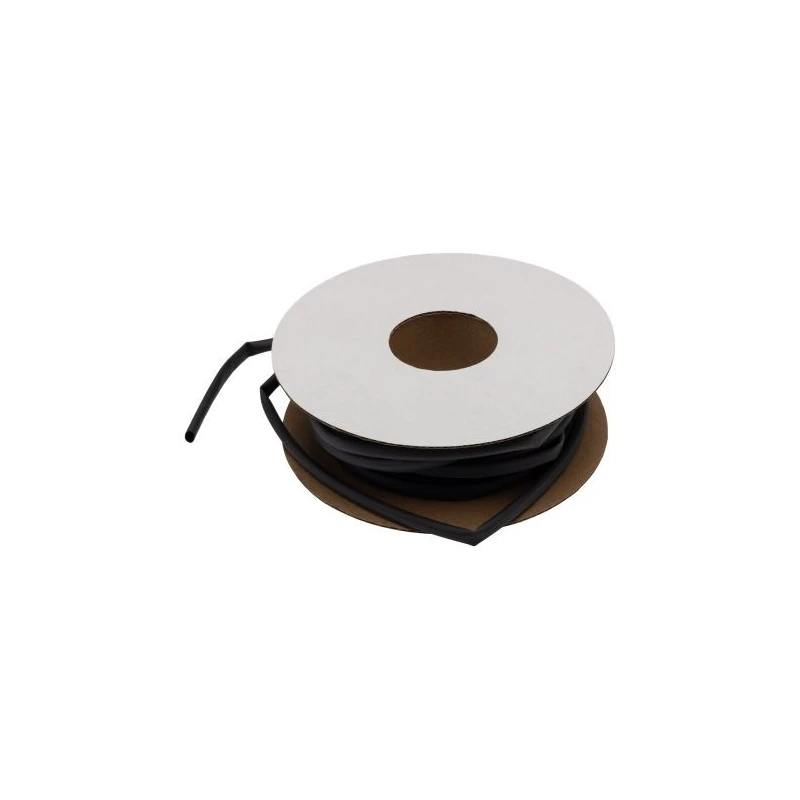 HellermannTyton Heat Shrink Tubing Black 4.8 mm Sleeve Diameter x 10m Length 2:1 Shrink 300-30480 HIS-PACK-4.8/2.4-PO-X-BK